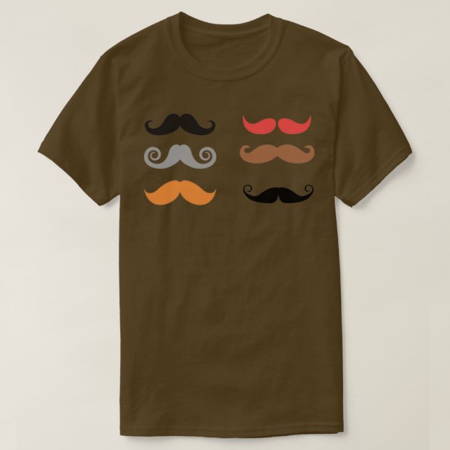 Mustache-kompilering, andra rörelse t shirt (Design framsida)