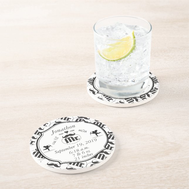 Mustache Lil Man Pojke Stats Underlägg (Sidan)