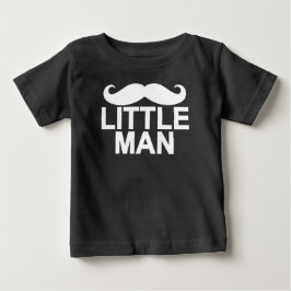 Mustache Little Man Baby & Småbarn Shirts.png Tee