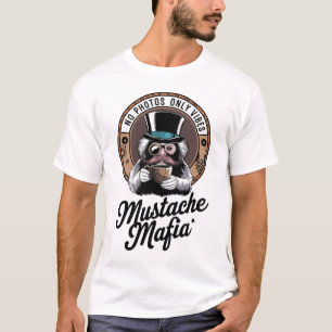 Mustache Mafia Vibes - Steampunk Tamarin T Shirt