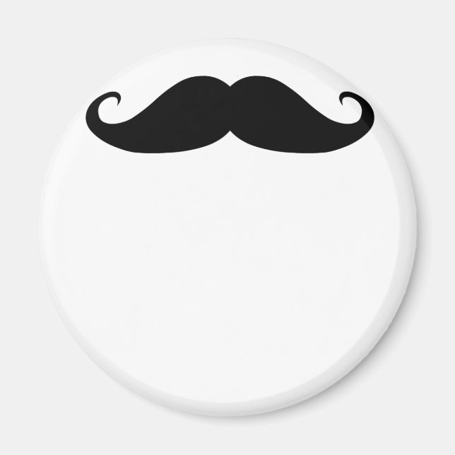 Mustache! Magnet (Framsidan)