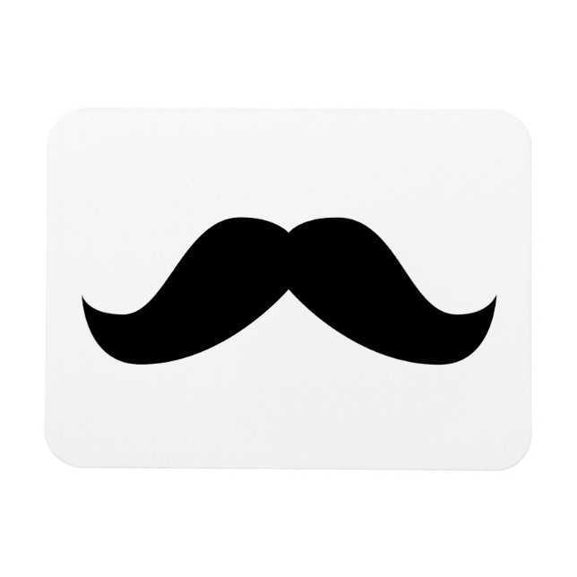 Mustache Magnet (Horisontell)