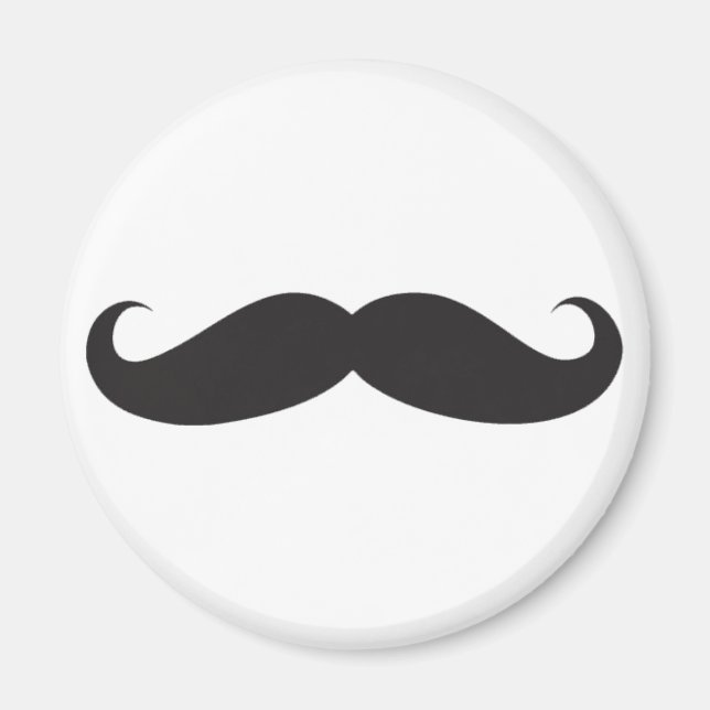 Mustache Magnets Magnet (Framsidan)