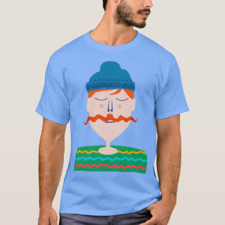 Mustache Man T Shirt