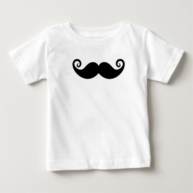Mustache Mania T-shirt (Framsida)