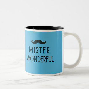 Mustache Mister Wonderful mugg