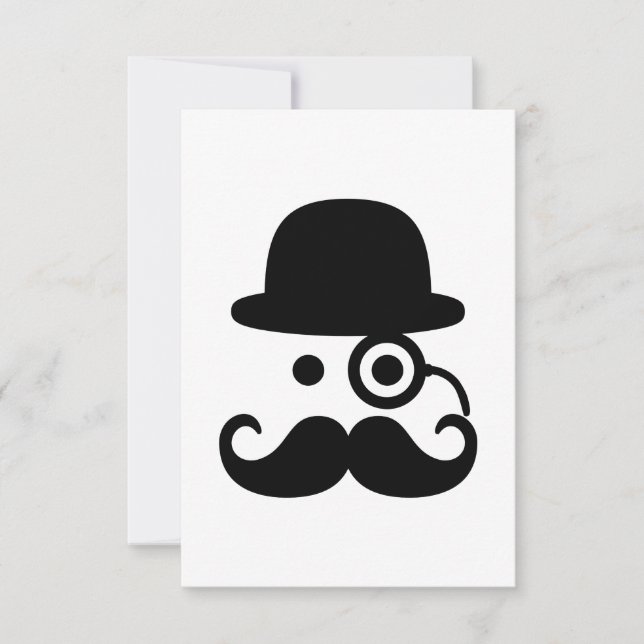 Mustache monocle (Framsida)