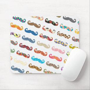 Mustache Mönster Musmatta