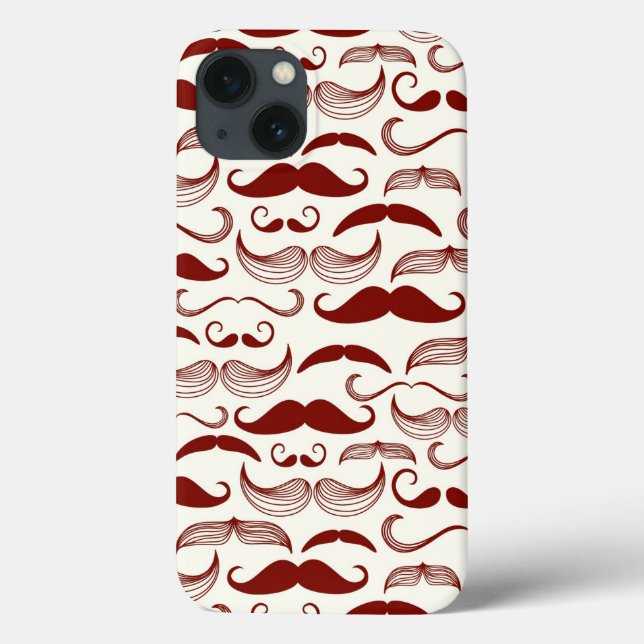 Mustache mönster, stil 3 (Baksida)