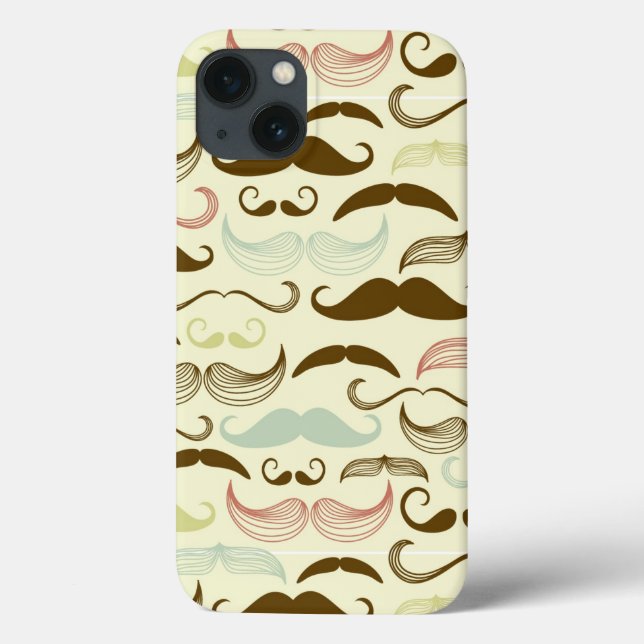 Mustache mönster, stil 4 (Baksida)