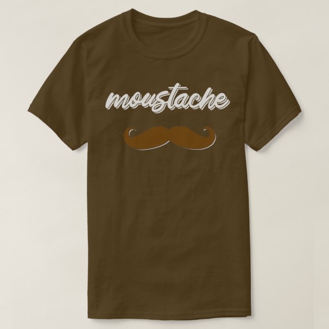 mustache Movement 1 T Shirt (Design framsida)