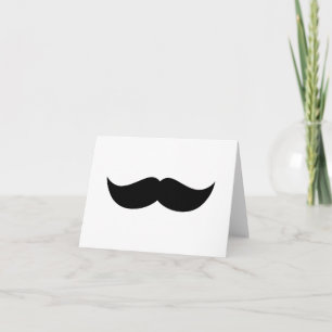 Mustache Note-kort Kort