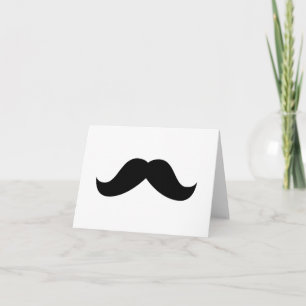 Mustache Note-kort Kort