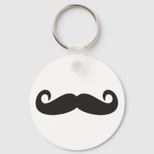 Mustache Nyckelring
