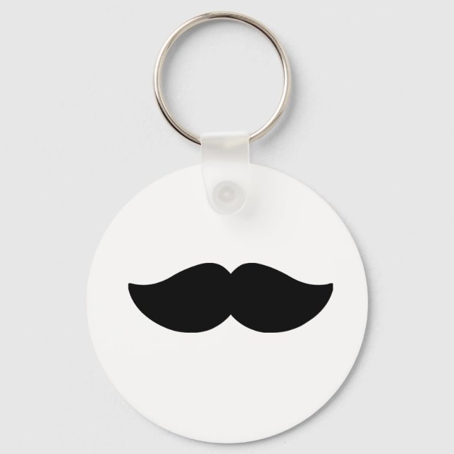 Mustache Nyckelring (Framsida)