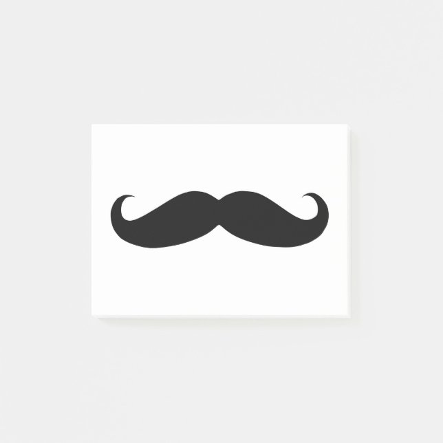 Mustache Post-it Block (Framsida)