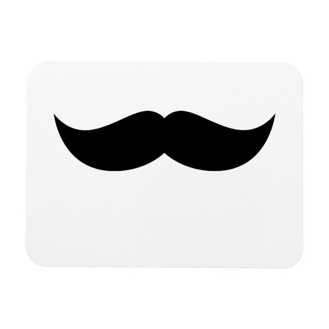 Mustache Premium Magnet (Horisontell)