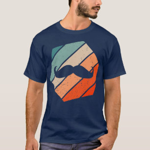 Mustache Retro Stil Vintage 23 T Shirt