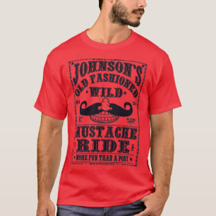 MUSTACHE RIDE T SHIRT