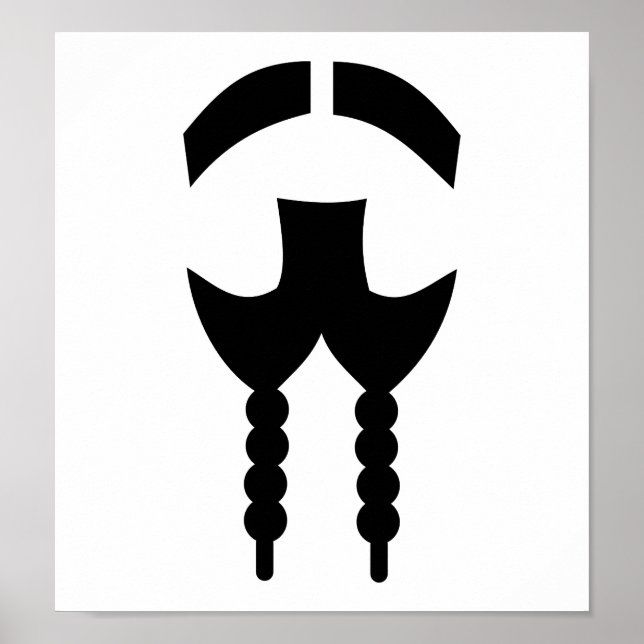 Mustache-skägg Poster (Framsidan)