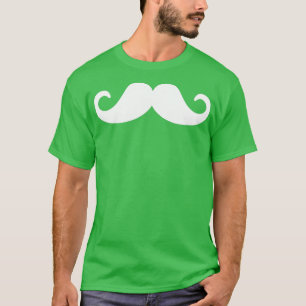 Mustache-skägg T Shirt