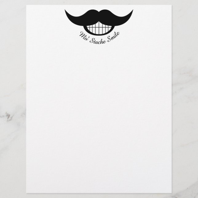 Mustache Smile (Framsida)
