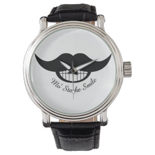 Mustache Smile Armbandsur