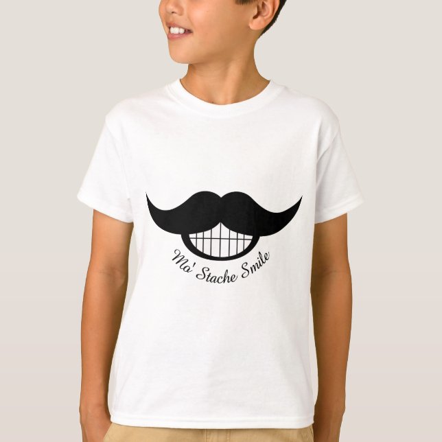 Mustache Smile Tröja (Framsida)