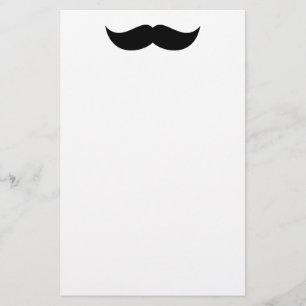 Mustache Stationery Brevpapper
