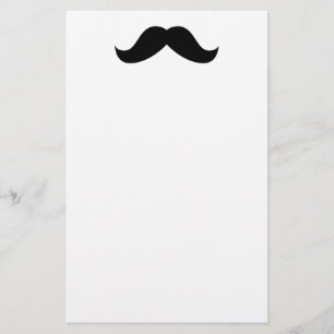 Mustache Stationery Brevpapper