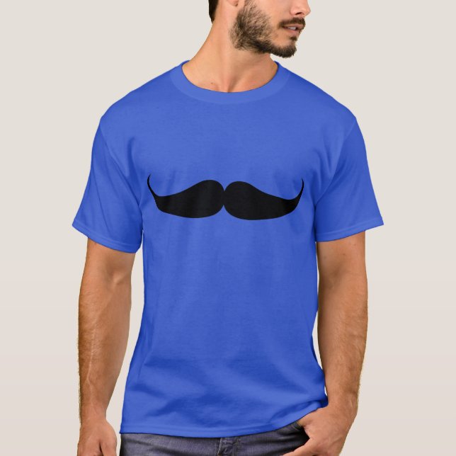 Mustache T Shirt (Framsida)