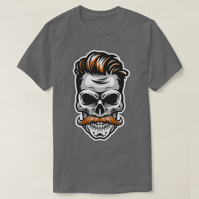 Mustache T Shirt (Design framsida)