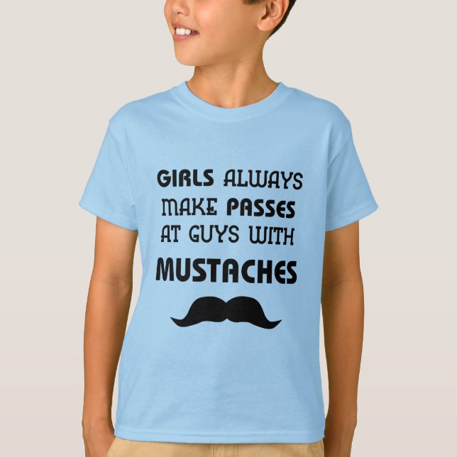Mustache T-Shirt (Framsida)