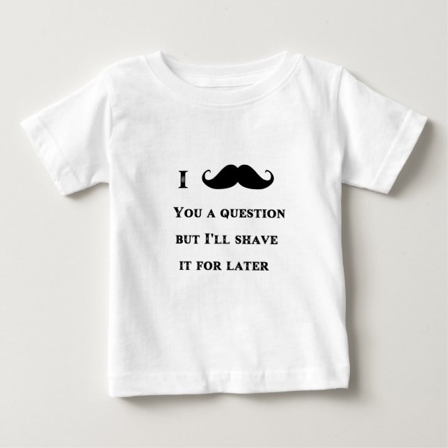 Mustache t Shirts (Framsida)