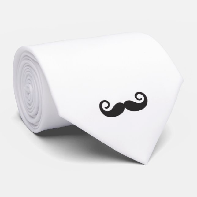 Mustache Tie Slips (Rullad)