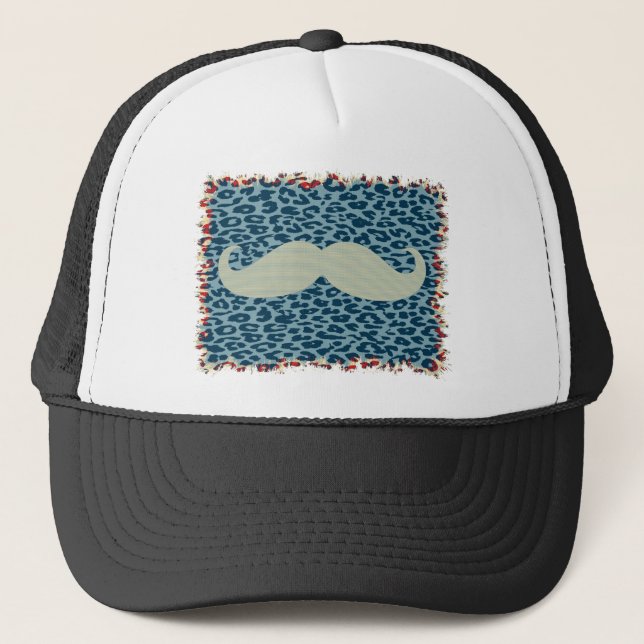 Mustache Truckerkeps (Framsida)