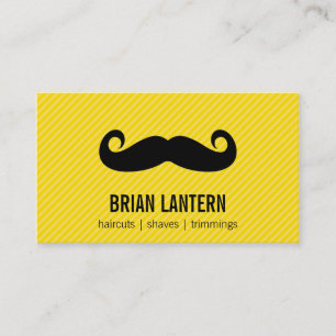 Mustache Visitkort