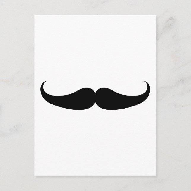 Mustache Vykort (Framsida)