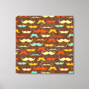 Mustacheminnen [24x24] tum canvastryck