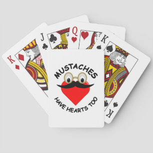 Mustacheminnen har också hörsel casinokort
