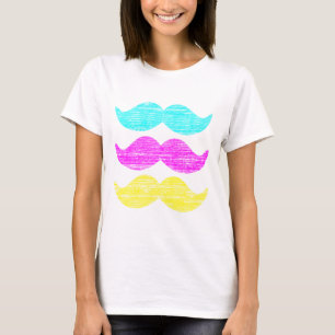 Mustacher CMY Tee