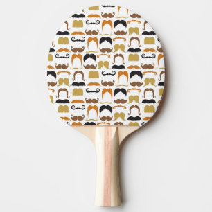 Mustacher Ping Pong Paddle Pingisracket