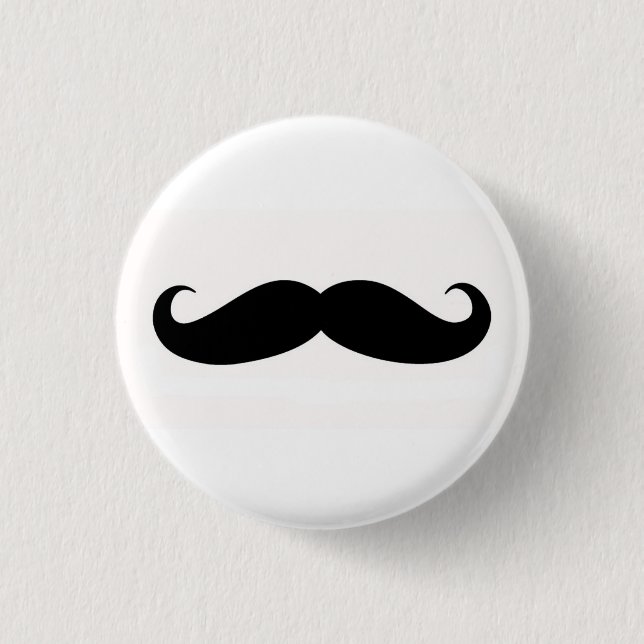 Mustachify Pin Knapp (Framsida)