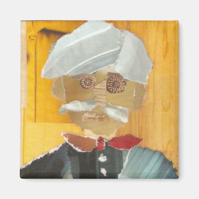 Mustachio Magnet (Framsidan)