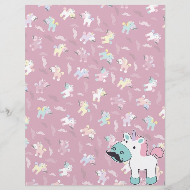 Mustachio Unicornio (Framsida)