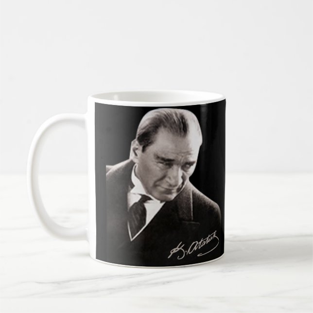 Mustafa Kemal Ataturk Kaffemugg (Vänster)