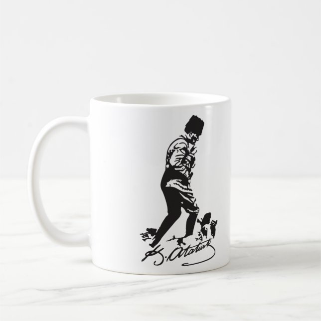 Mustafa Kemal Ataturk Kaffemugg (Vänster)