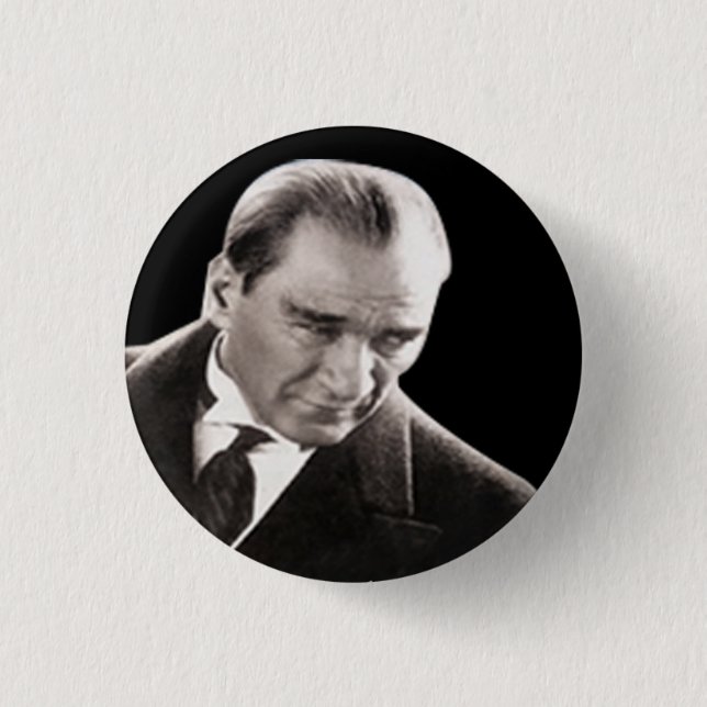 Mustafa Kemal Ataturk Knapp (Framsida)