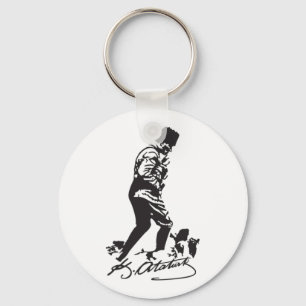 Mustafa Kemal Ataturk Nyckelring