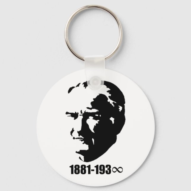 Mustafa Kemal Ataturk Nyckelring (Framsida)